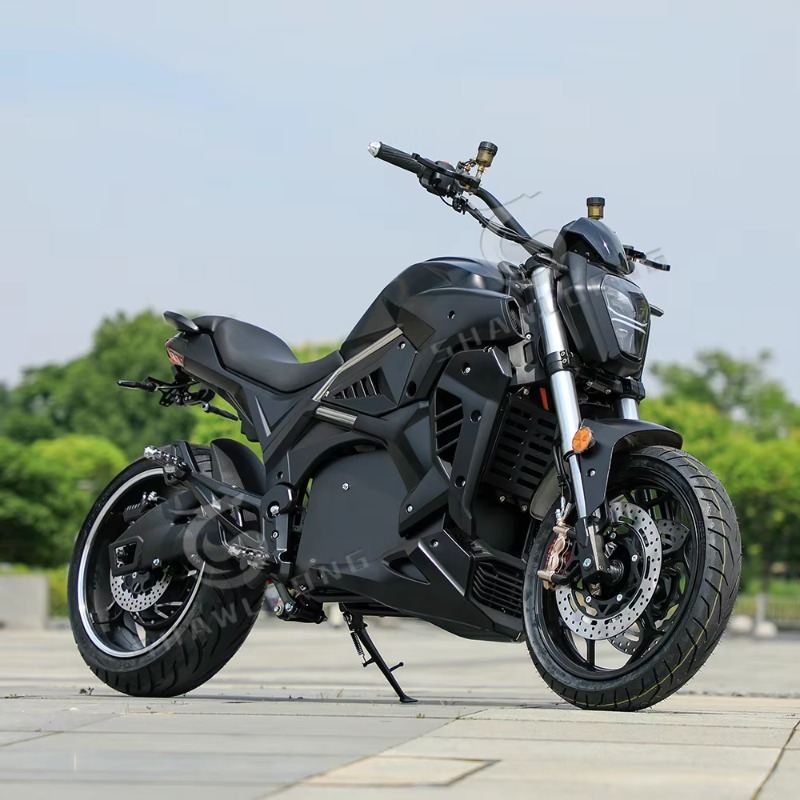 72V 5000W Electric Motorcycle - ราคาโรงงาน Shawloong SL-DMG มอเตอร์ไซค์ไฟฟ้าความเร็วสูง 3000W/5000W/8000W/12000W สำหรับแข่งขันบนถนน