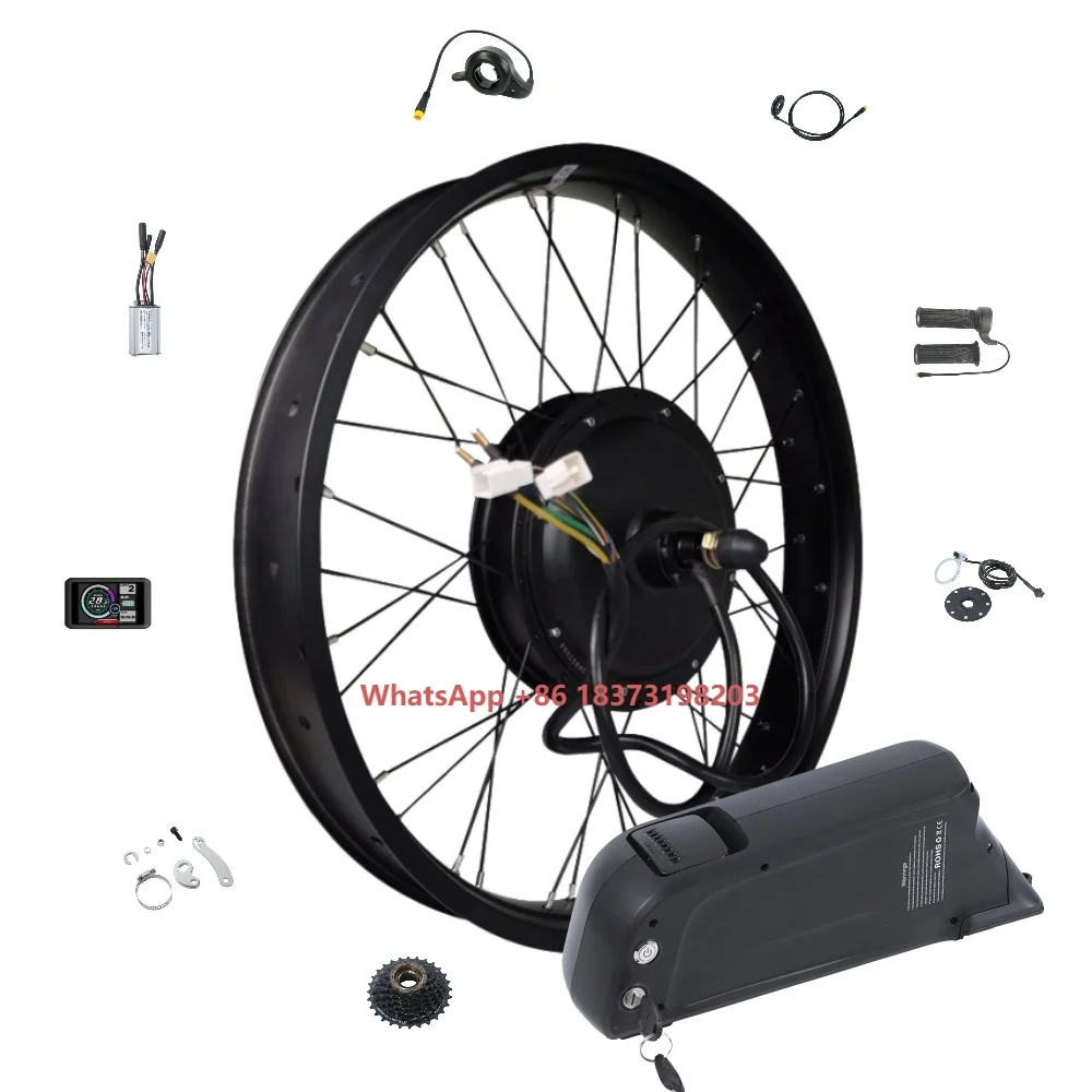 Electric Motorcycle Conversion Kit 72V - ชุดแปลงมอเตอร์ไซค์ไฟฟ้า 72V แบตเตอรี่ลิเธียม 3000w มอเตอร์แบบไม่มีแปรงถ่าน ขายดี