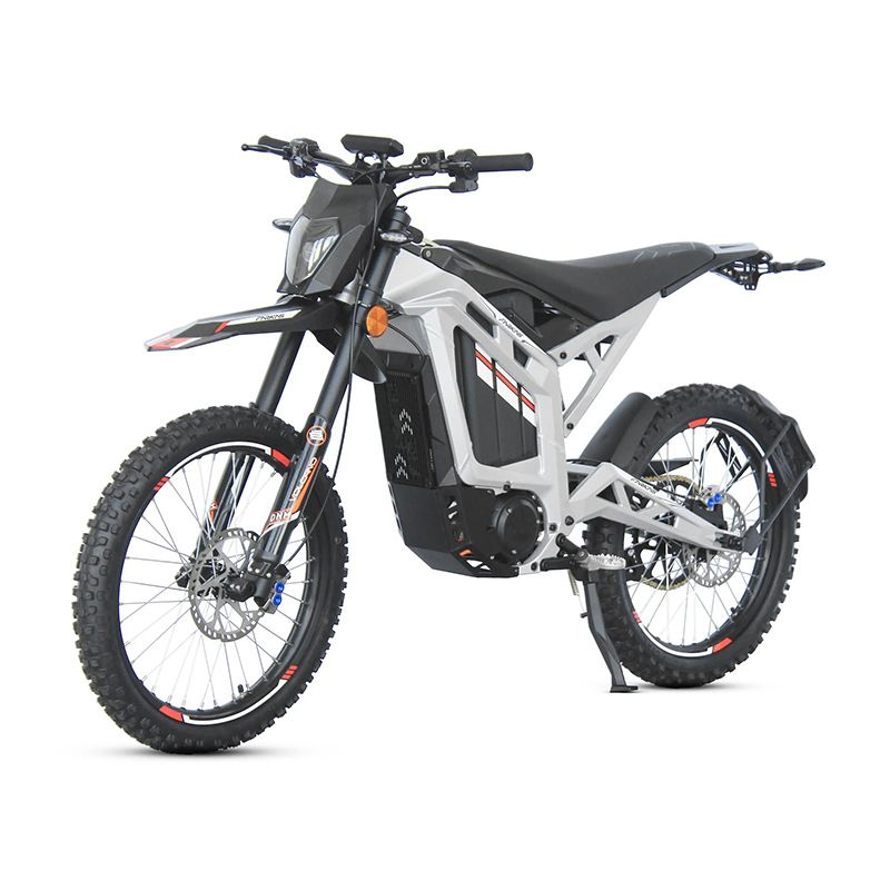 Dual Motor Electric Motorcycle Frame - forMZ-24 มอเตอร์กลาง 3000W แบตเตอรี่ลิเธียม 72V รถจักรยานยนต์ไฟฟ้าระยะไกล