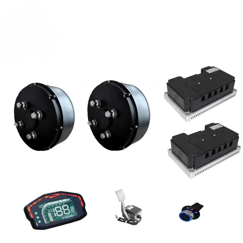 Electric Motorcycle Conversion Kit 72V - ชุดแปลงมอเตอร์ไซค์ไฟฟ้า QSMOTOR 205 3000W V3 มอเตอร์ไร้แปรงถ่านคู่