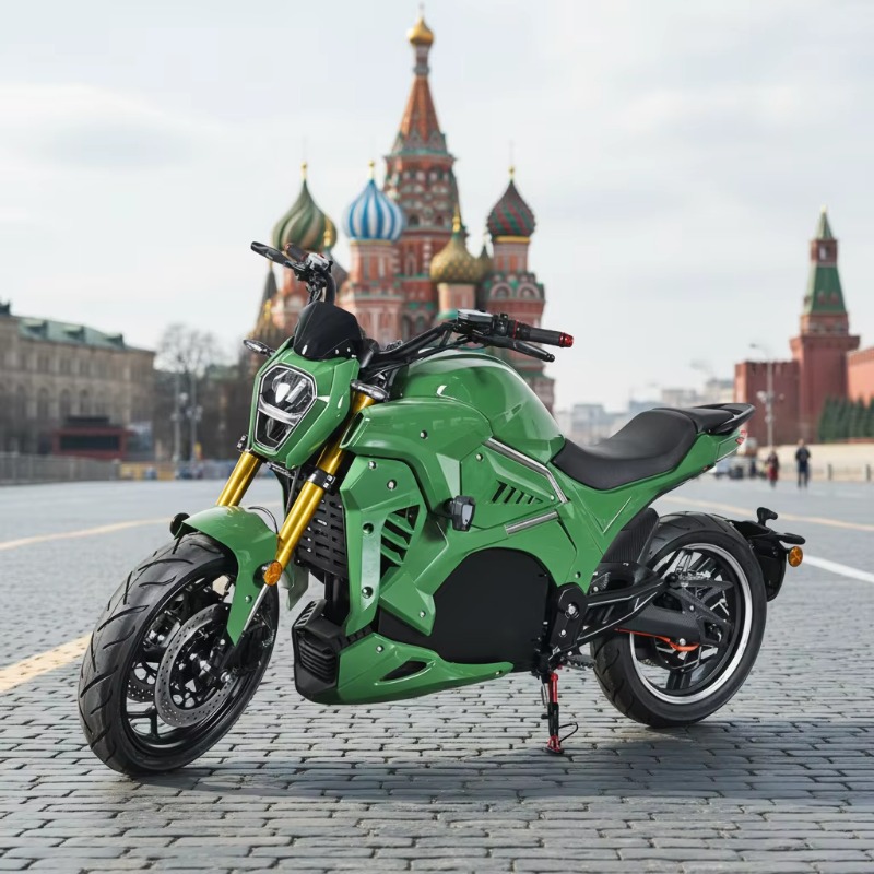 มอเตอร์ไซค์ไฟฟ้า Krono Wild 72 - 72V 5000W Electric Motorcycle บทวิจารณ์และราคา