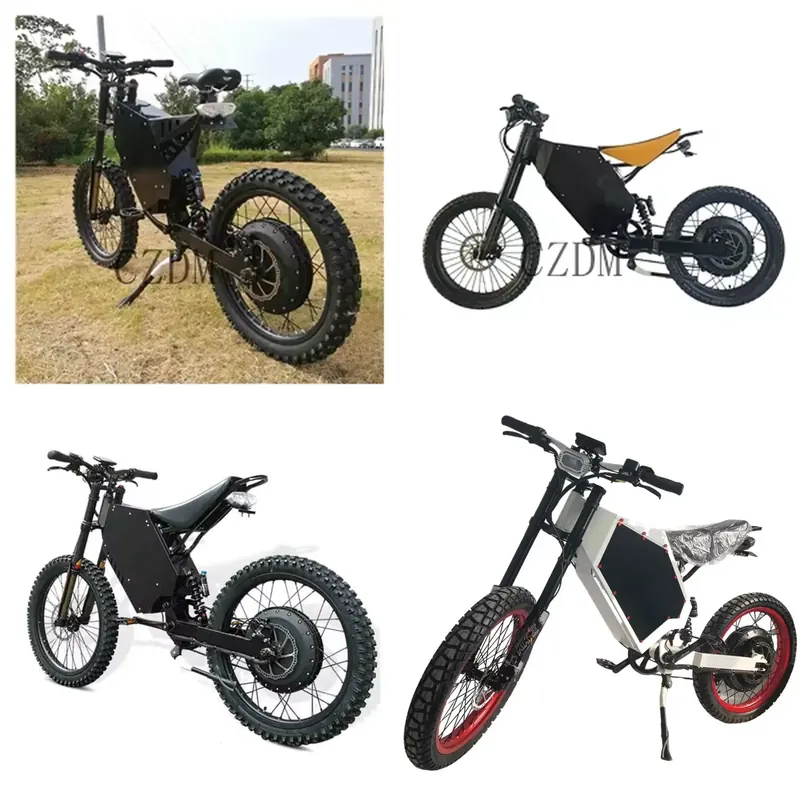 จักรยานไฟฟ้า Enduro ปี 2026 กำ - 8000W Stealth Bomber Ebike บทวิจารณ์และราคา