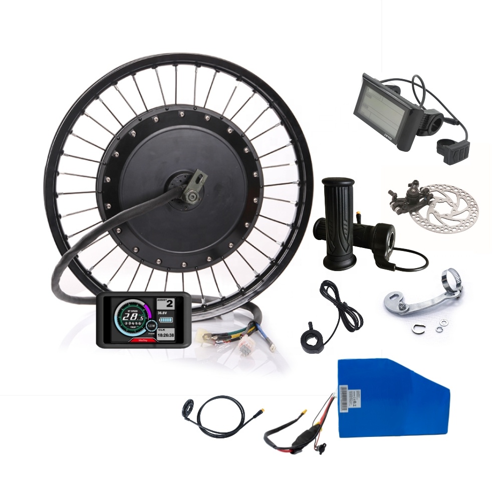 ชุดแปลงจักรยานไฟฟ้าแรงบิดสูง 7 - 72V 5000W Electric Motorcycle บทวิจารณ์และราคา