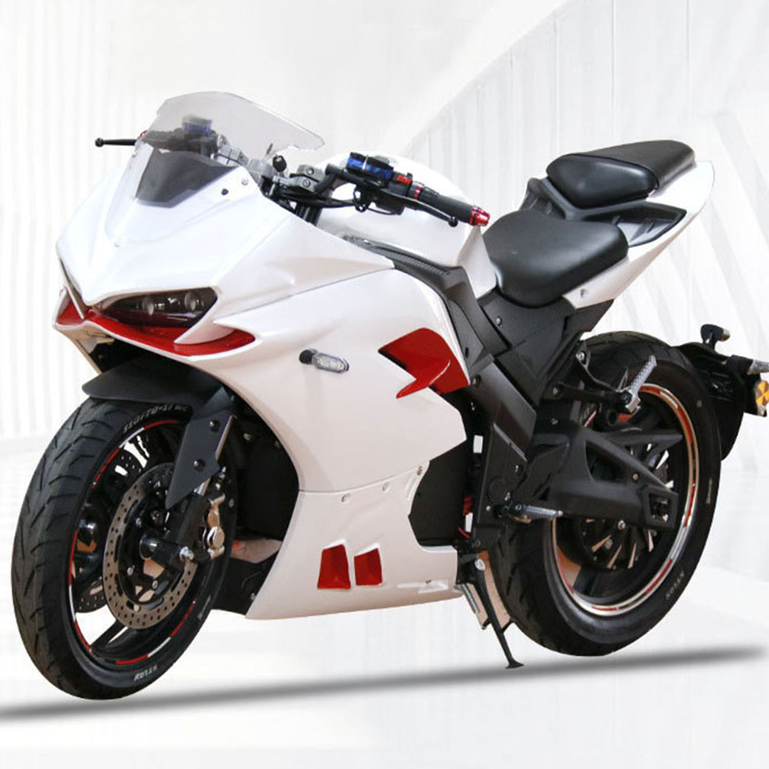 รถมอเตอร์ไซค์ความเร็วสูง Stlf  - 72V 5000W Electric Motorcycle บทวิจารณ์และราคา