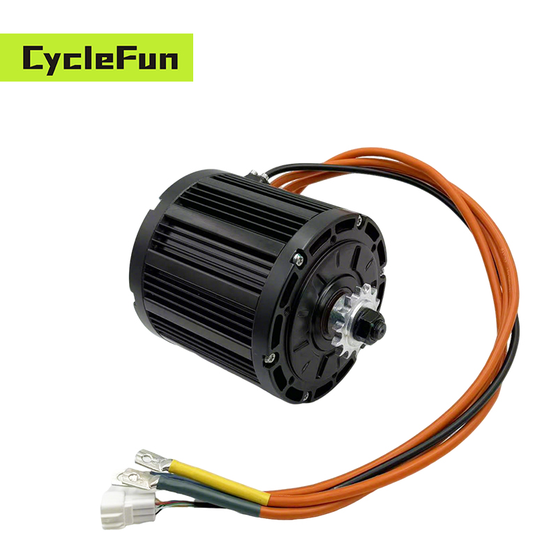 มอเตอร์ QS138 90H แบบ Mid-Driv - Electric Motorcycle Conversion Kit 72V บทวิจารณ์และราคา