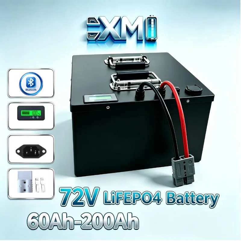 แบตเตอรี่ลิเธียมไอออนฟอสเฟต 24 - 72V 60Ah Lifepo4 Battery Pack บทวิจารณ์และราคา