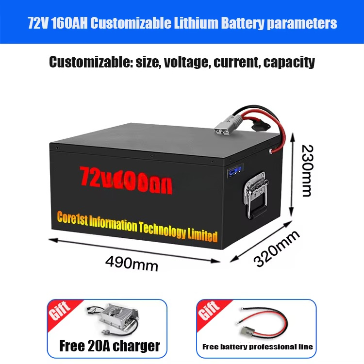 แบตเตอรี่ลิเธียม Lifepo4 72 โว - 72V 60Ah Lifepo4 Battery Pack บทวิจารณ์และราคา